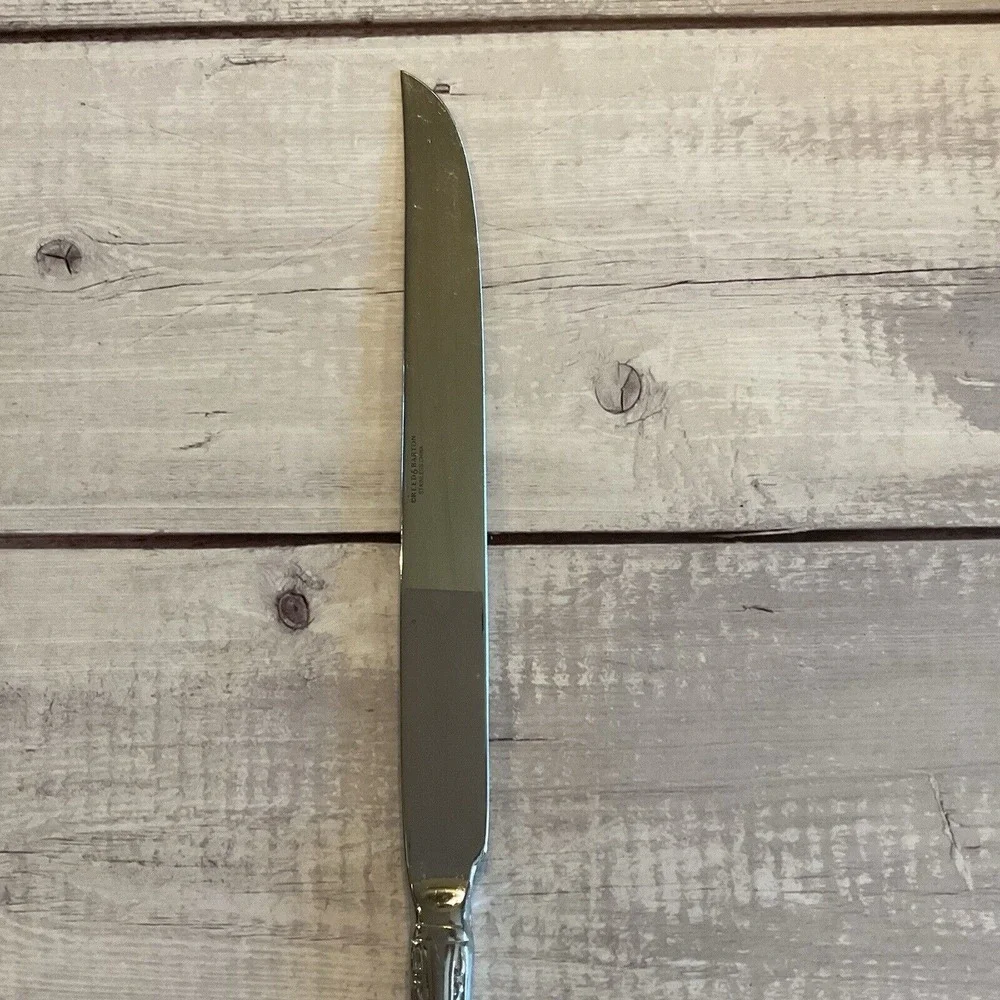 Reed & Barton Stainless Flatware Renaissance Carving Knife